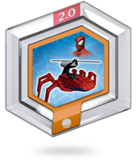 Spider-Copter (Disney Infinity 2.0) Pre-Owned: Power Disc Only