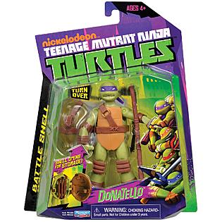 Teenage Mutant Ninja Turtles: Donatello - Battle Shell (Nickelodeon) (2013 Playmates) (Action Figure) New