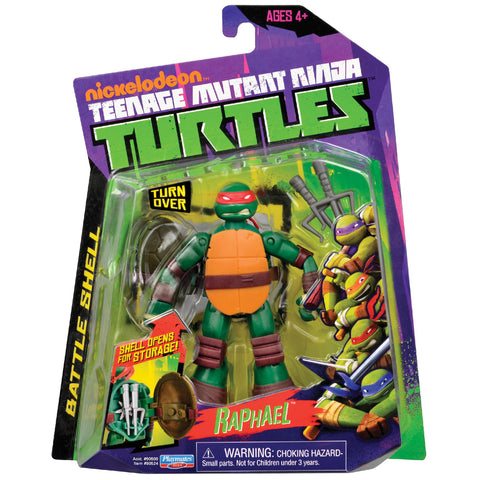 Teenage Mutant Ninja Turtles: Raphael - Battle Shell (Nickelodeon) (2013 Playmates) (Action Figure) New