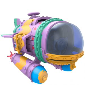 SPRING AHEAD DIVE BOMBER (Variant / Vehicle) Water (Skylanders SuperChargers) Pre-Owned: Figure Only