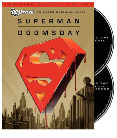 Superman: Doomsday (Two-Disc Special Edition) (2008) (DVD / Anime) Pre-Owned: Disc(s) and Case
