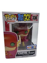 POP! Television #336: Teen Titans Go! - Starfire as The Flash (Toys R Us Exclusive) (Funko POP!) Figure and Box w/ Protector