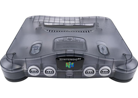 Funtastic Smoke Black System w/ Official Grey Controller (Nintendo 64) Pre-Owned