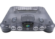 BROKEN: System ONLY - Funtastic Smoke Black (Nintendo 64) Pre-Owned (As Is/Broken/For Parts)