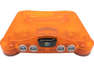 BROKEN: System ONLY - Funtastic Fire Orange (Nintendo 64) Pre-Owned (As Is/Broken/For Parts)