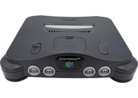 Original Grey System w/ Official Atomic Purple Controller (Nintendo 64) Pre-Owned