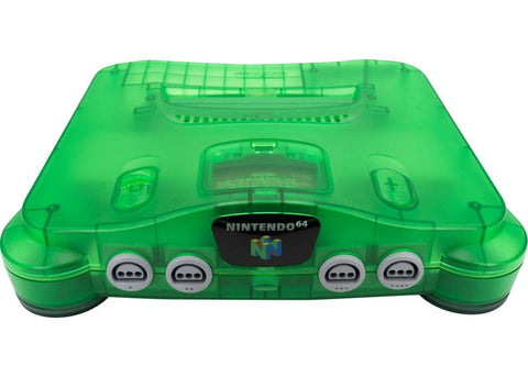 Funtastic Jungle Green System w/ Official Atomic Purple Controller (Nintendo 64) Pre-Owned