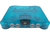 BROKEN: System ONLY - Funtastic Ice Blue (Nintendo 64) Pre-Owned (As Is/Broken/For Parts)