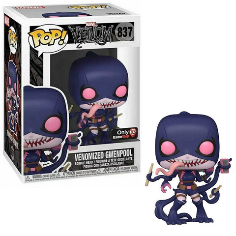 POP! Marvel #837: Venom - Venomized Gwenpool (GameStop Exclusive) (Funko POP! Bobble-Head) Figure and Box w/ Protector