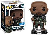 POP! Star Wars - Rogue One #153: Saw Gererra (Wal-Mart Exclusive) (Funko POP! Bobble-Head) Figure and Box w/ Protector
