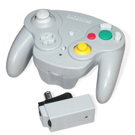 Official Wireless Wavebird Controller w/ Receiver - Grey (GameCube) Pre-Owned