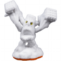 WHITE FLOCKED STUMP SMASH (Variant) Life (Skylanders Giants) Pre-Owned: Figure Only