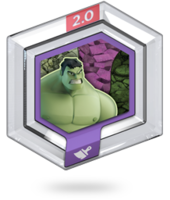 World War Hulk (Disney Infinity 2.0) Pre-Owned: Power Disc Only
