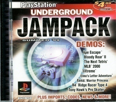 PlayStation Underground Jampack Summer 99 (Playstation 1) Pre-Owned