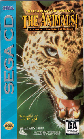Animals (Sega CD) Pre-Owned: Game, Manual, and Case