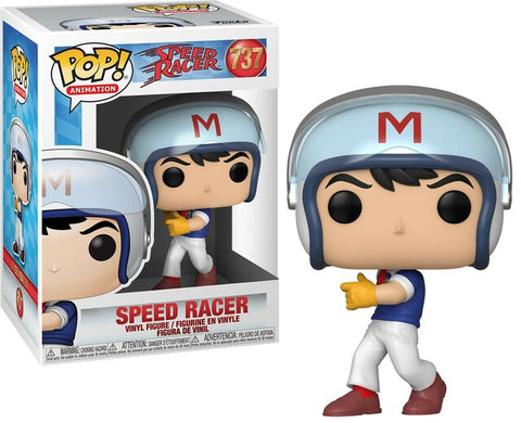 POP! Animation #737: Speed Racer (Funko POP!) Figure and Box w/ Protector