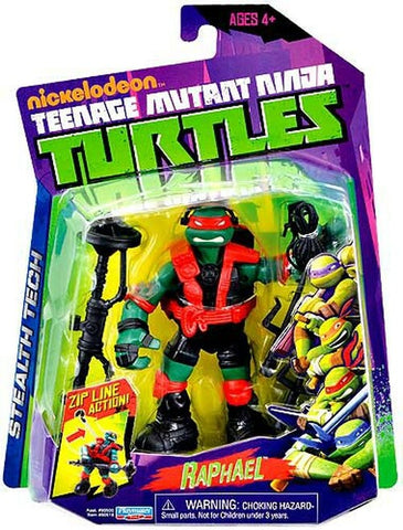 Teenage Mutant Ninja Turtles: Raphael - Stealth Tech (Nickelodeon) (2013 Playmates) (Action Figure) New