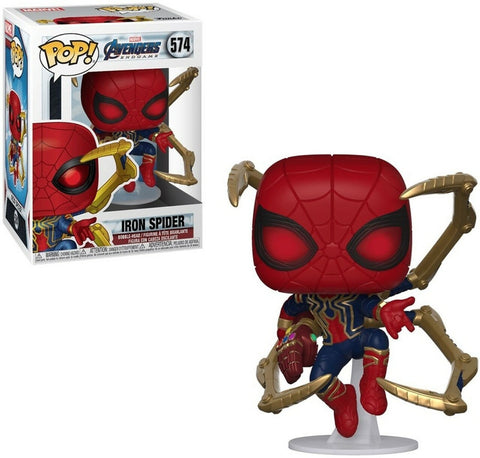 POP! Marvel #574: Avengers EndGame - Iron Spider (Funko POP! Bobble-Head) Figure and Box w/ Protector