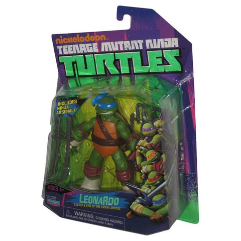 Teenage Mutant Ninja Turtles: Leonardo (Nickelodeon) (2012 Playmates) (Action Figure) New