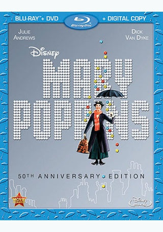 Mary Poppins: 50th Anniversary Edition (Blu-ray + DVD) Pre-Owned