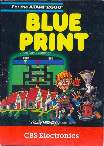 Blue Print  (Atari 2600) Pre-Owned: Cartridge Only