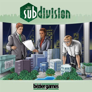 Subdivision (Board and Card Games) NEW