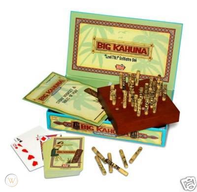 Big Kahuna: "Lost Tiki" Solitaire Set (Daddy-O Productions) NEW