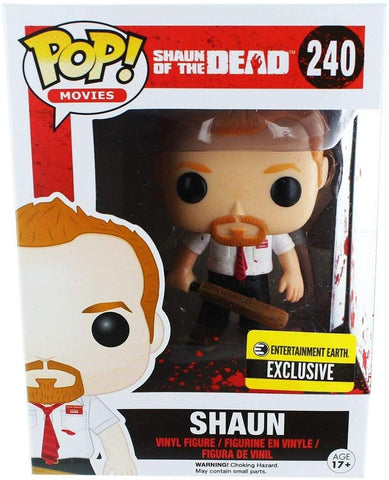 POP! Movies #240: Shaun of the Dead - Shaun (Entertainment Earth Exclusive) (Funko POP!) Figure and Box w/ Protector