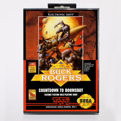 Buck Rogers: Countdown to Doomsday (Sega Genesis) Pre-Owned: Game, Manual, and Case