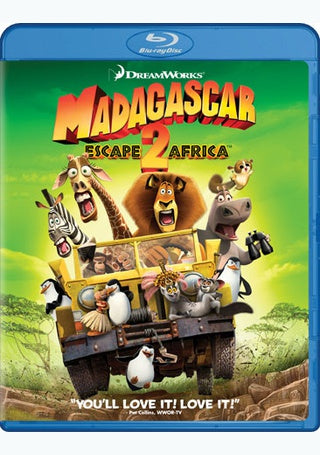 Madagascar: Escape 2 Africa (Blu-ray) Pre-Owned