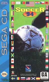 Championship Soccer `94 (Sega CD) Pre-Owned: Game, Manual, and Case