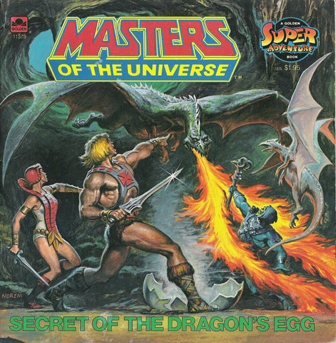 Masters of the Universe: Secret of the Dragon's Egg (Golden Book) Pre-Owned