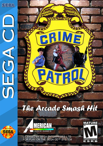 Crime Patrol (Sega CD) Pre-Owned: Game, Manual, and Case