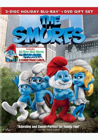 The Smurfs / The Smurfs: A Christmas Carol (Blu-ray + DVD) Pre-Owned