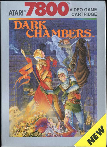 Dark Chambers (Atari 7800) Pre-Owned: Cartridge and Reproduction Case
