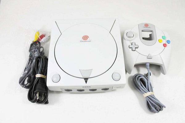 Original White System w/ Official White Controller (Sega Dreamcast) Pre-Owned