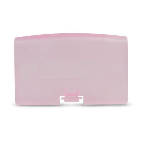 Battery Cover - Clear Pink (3rd Party) (Game Boy Advance) NEW