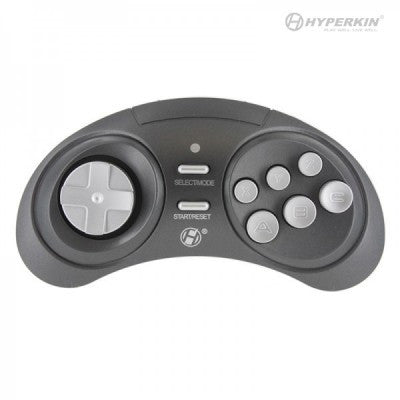 Player 1 Wireless Controller - Gray (Hyperkin) (RetroN 3 Accessory) Pre-Owned