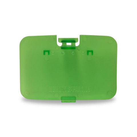 Memory Door Cover for N64 (Cyanine / Jungle) - RepairBox (NEW)