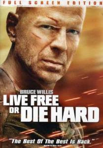 Live Free or Die Hard (Full Screen Edition) (2007) (DVD / Movie) Pre-Owned: Disc(s) and Case
