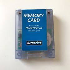InterAct Memory Card (Controller Pak) - Clear (Nintendo 64) Pre-Owned