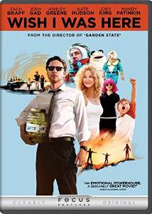 Wish I Was Here (2014) (DVD / Movie) Pre-Owned: Disc(s) and Rental Case