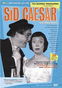 The Sid Caesar Collection - The Buried Treasures - The Lost Episodes - 50th Anniversary Edition (DVD / Box Set Pre-Owned: Discs, Cases w/ Case Art, and Box