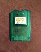 Performance Memory Card 2X - Green (Sony Playstation 1) Pre-Owned