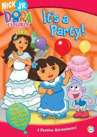 Dora the Explorer - It's a Party (2008) (DVD / Kids Movie) Pre-Owned: Disc(s) and Case