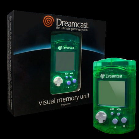  SEGA Dreamcast Green Visual Memory Unit VMU : Video Games