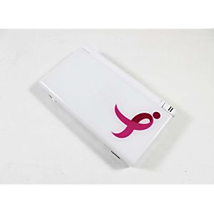 BROKEN: System ONLY - White - Pink Ribbon Edition (Nintendo DS Lite) Pre-Owned (As Is/Broken/For Parts)