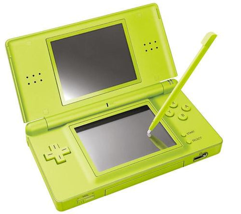 BROKEN: System  ONLY - Lime Green (Nintendo DS Lite) Pre-Owned (As Is/Broken/For Parts)