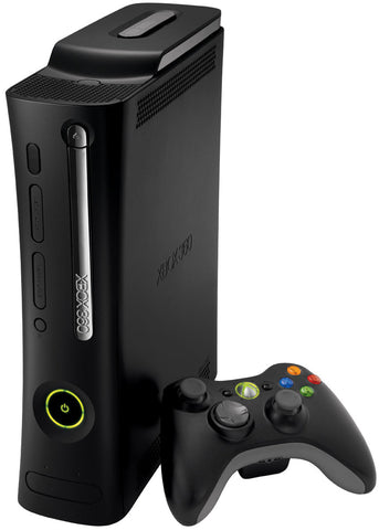 System - Original Style - Black (Xbox 360) Pre-Owned w/ 250GB Hard Drive, Controller, & Hookups