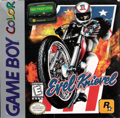 Evel Knievel (Nintendo Game Boy Color) Pre-Owned: Cartridge Only